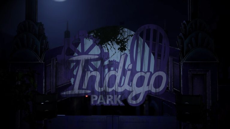 Screenshot from Indigo Park: Chapter 1's intro taken by Kirstin Baum