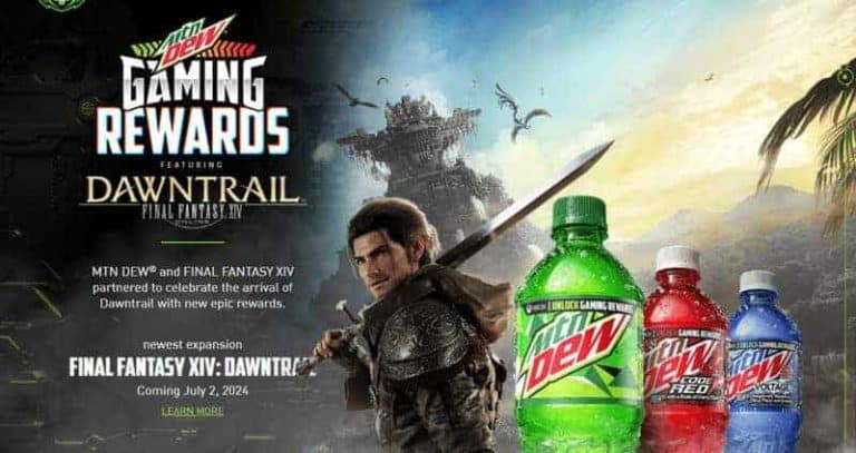 FF14 Online and Mountain Dew Made An Awesome Crossover Event