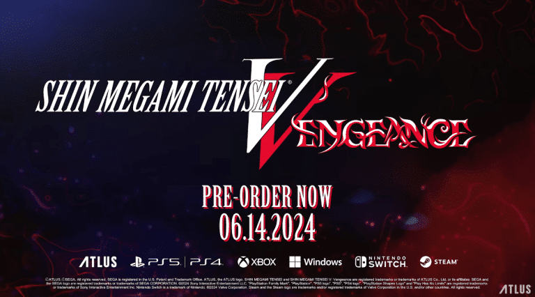 Shin Megami Tensei V Vengeance Title; Image Courtesy of Official Atlus West