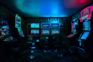 An arcade corner