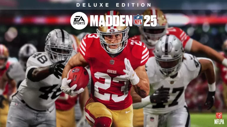 Madden 25 Cover featuring Christian McCaffrey