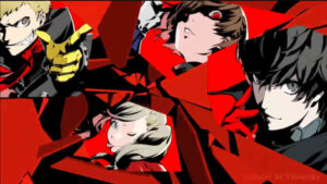 Persona 5 Splash Screen