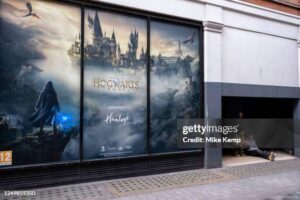 Hogwarts Legacy Poster In London