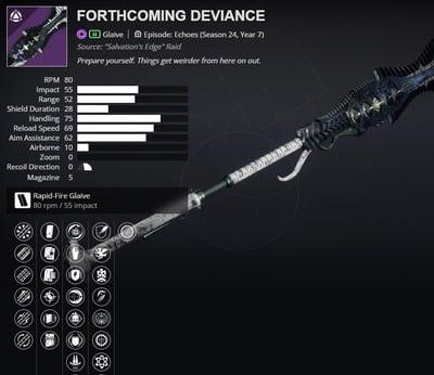 destiny 2forthcoming deviance