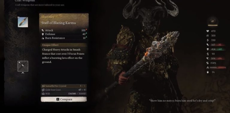 Black Myth: Wukong – How to Get Staff of Blazing Karma