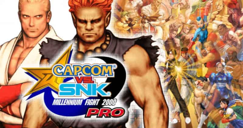 New logo for the first installment of the Capcom vs. SNK Millennium duology