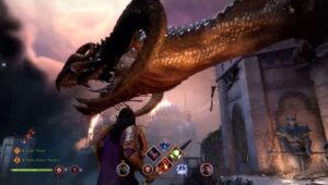 dragon age the veilguard, warrior gameplay