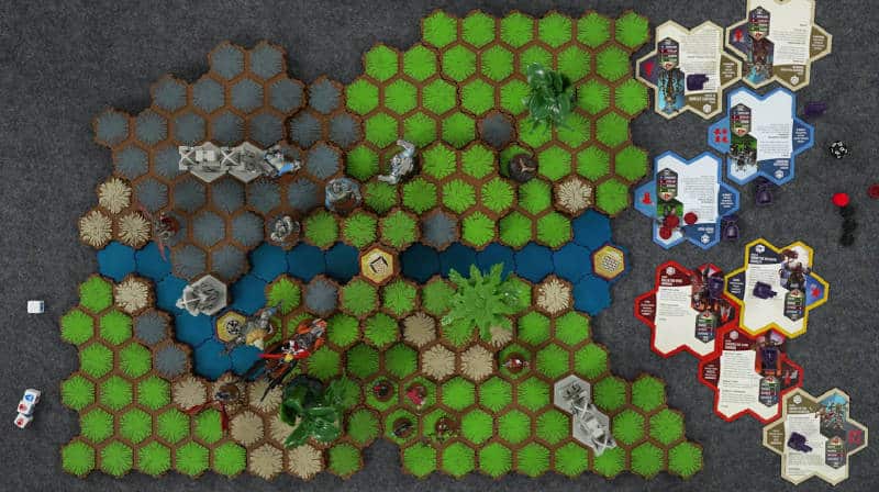 HeroScape: Age of Annihilation, top-down view