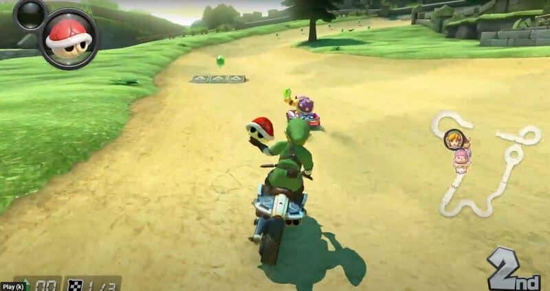 Mario Kart 8, Zelda