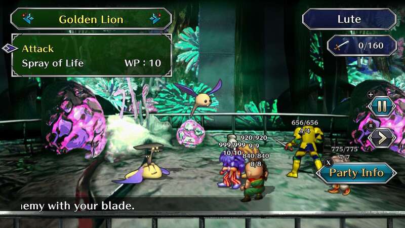 SaGa Frontier Battle Nightshade Rabbat