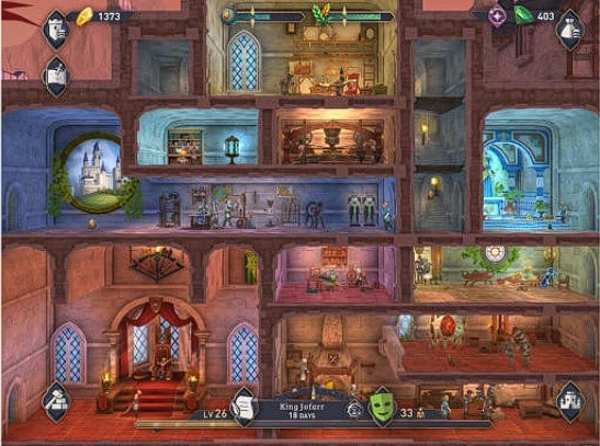 Screenshot The Elder Scrolls Castles inside