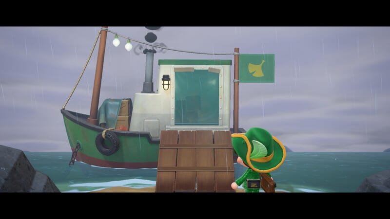 Animal Crossing New Horizons Redd Treasure Trawler