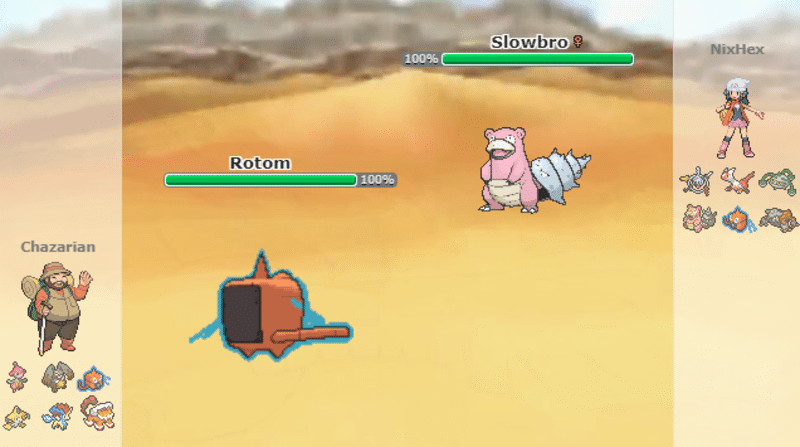 Pokemon Showdown Gen 6 OU Rotom Slowbro