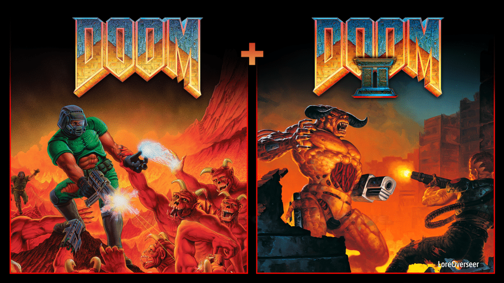 Doom+Doom II Box Art