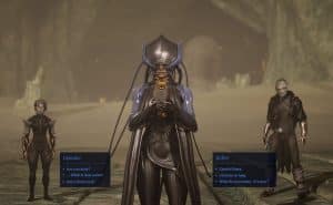 The Lotus Eaters, Warframe, choice scene