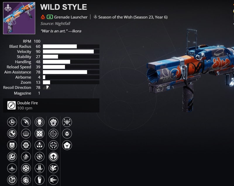 Destiny 2, Wild Style