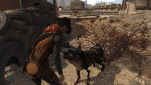 A screenshot of the in-progress effort to remake Fallout New Vegas in Fallout 4's engine