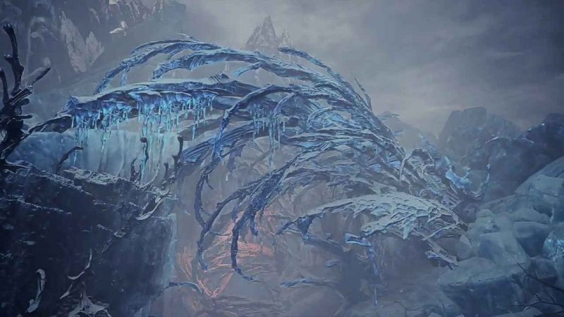 The Hoarfrost Reach in Monster Hunter Worlds: Iceborne