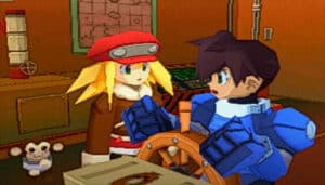 Mega Man Legends 2 in the Airship