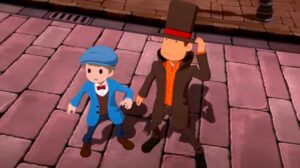 Professor Layton and Luke Triton in NWS