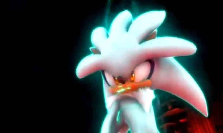 Silver's entry scene in Sonic 06,