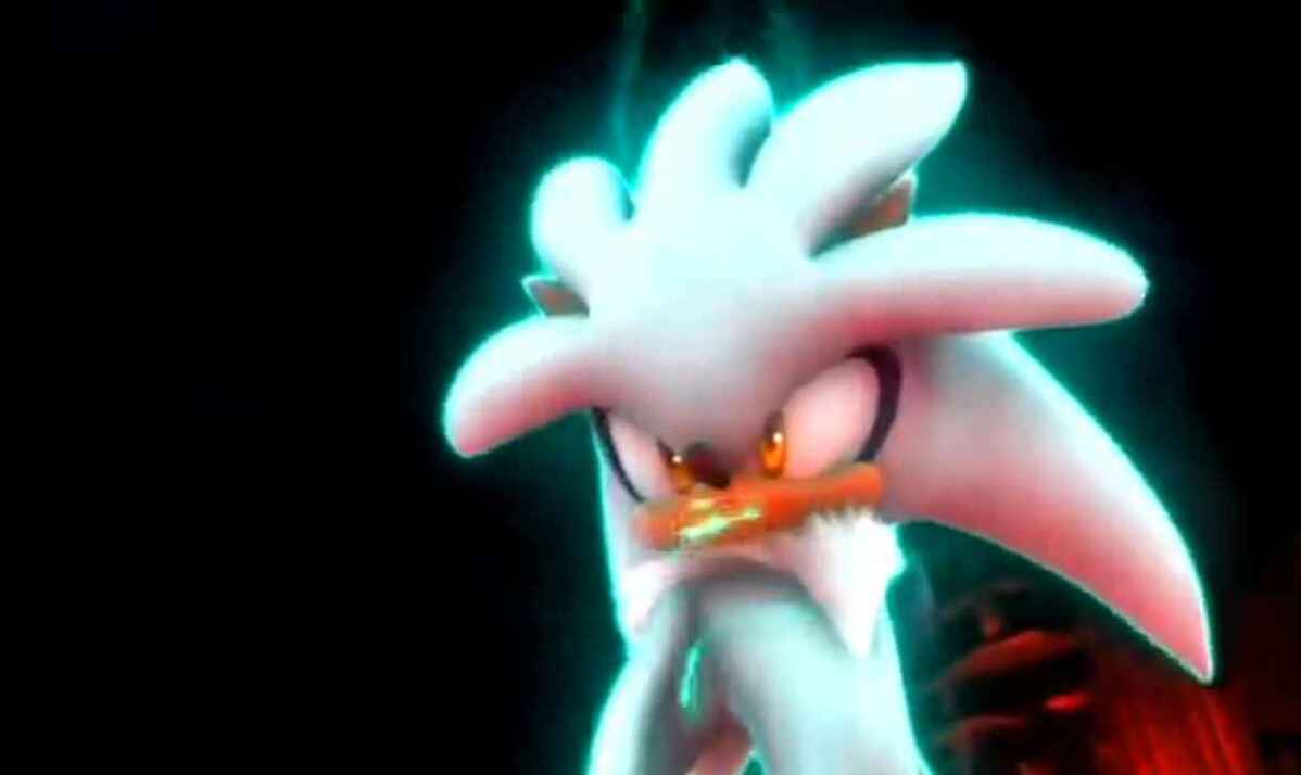 Silver's entry scene in Sonic 06,