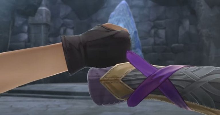 Adol and Karja, in the announcement trailer for Ys 10: Nordics