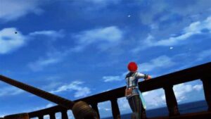 Screenshot of the opening to Ys 8: Lacrimosa of Dana