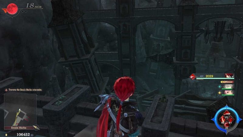 A dungeon in Ys 9: Monstrum Nox