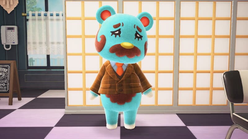 Beardo Animal Crossing New Horizons