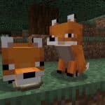 minecraft, tame foxes