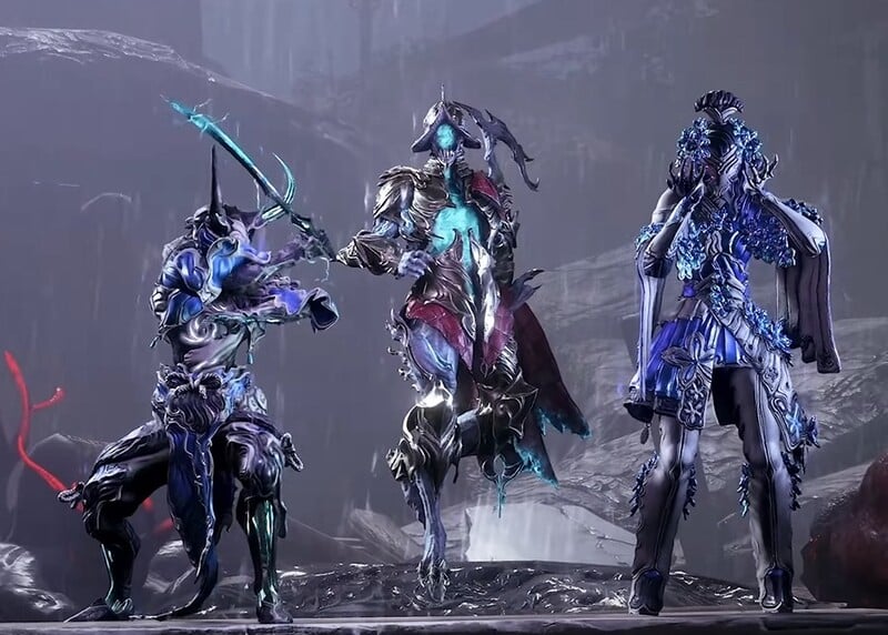 warframe, koumei and the five fates, reworks, nova, volt, caliban, deluxe skins