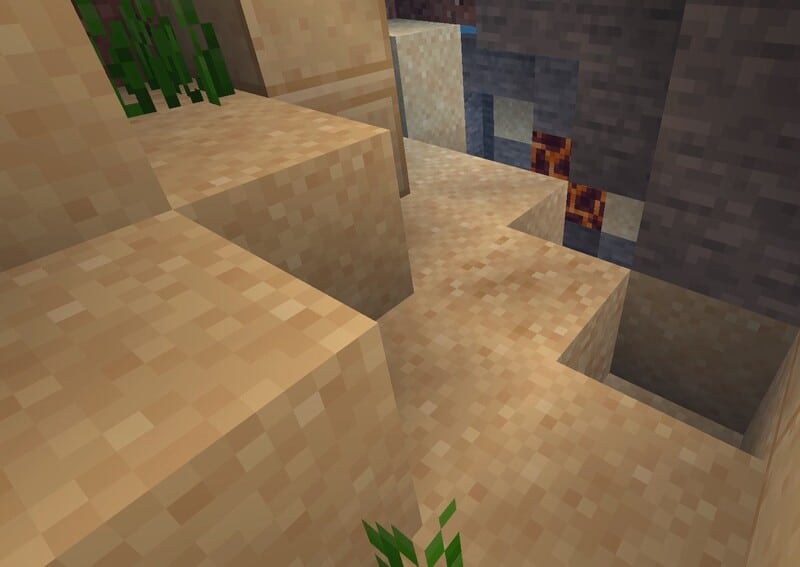 suspicious sand, suspicious gravel, suspicious blocks, minecraft, ruin, trail ruin