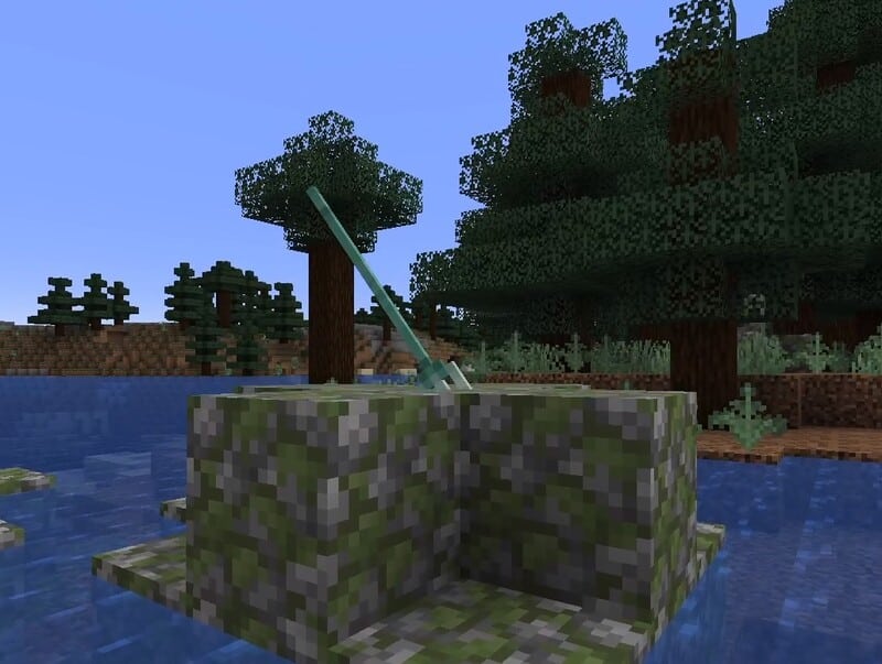 minecraft, trident