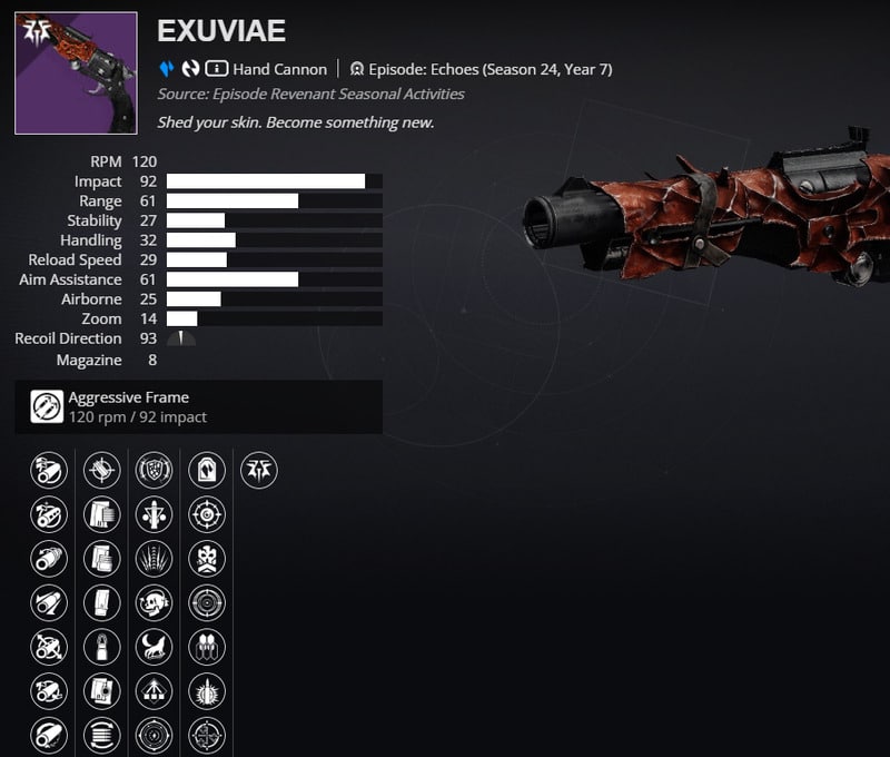 Destiny 2, Exuviae