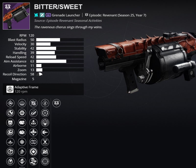 Destiny 2, Bitter/Sweet