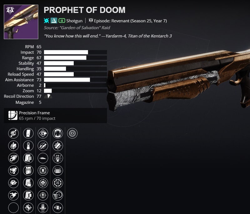 Destiny 2, Prophet of Doom