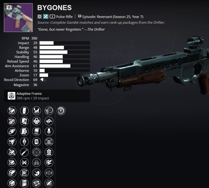 Destiny 2, Bygones