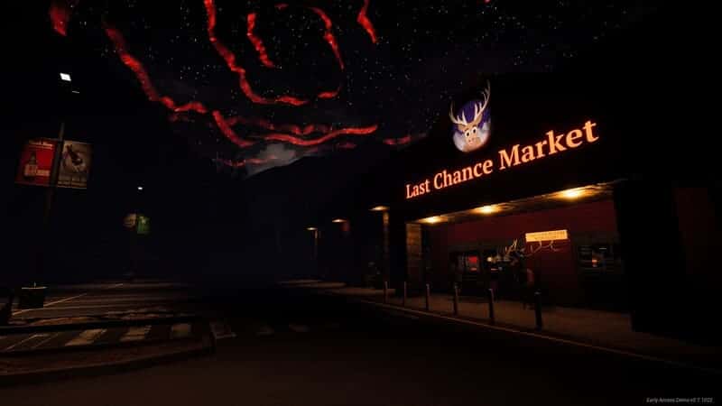 Indie horror games Last Chance Market