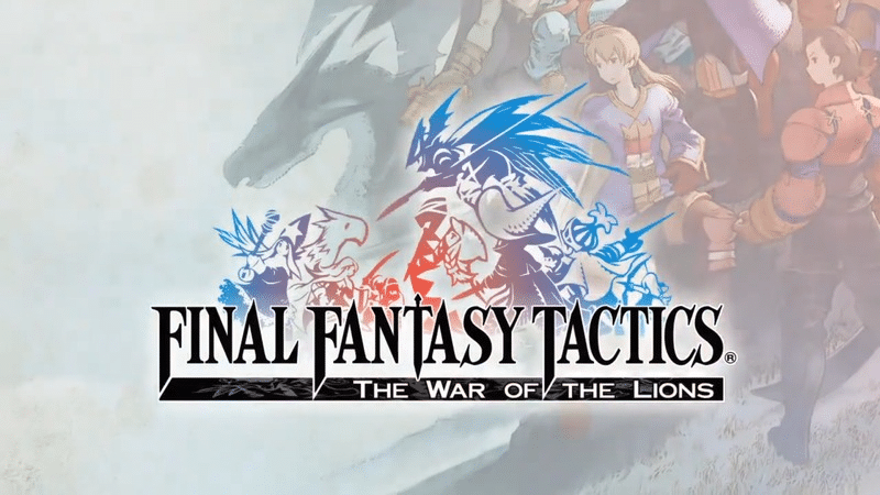 Logo for Final Fantasy Tactics War of the Lions