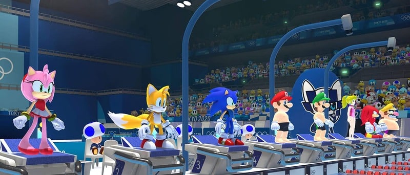 Mario and Sonic at the Olympic games