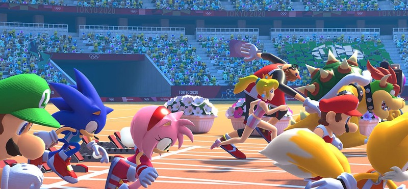 Mario and Sonic at the Olympic games