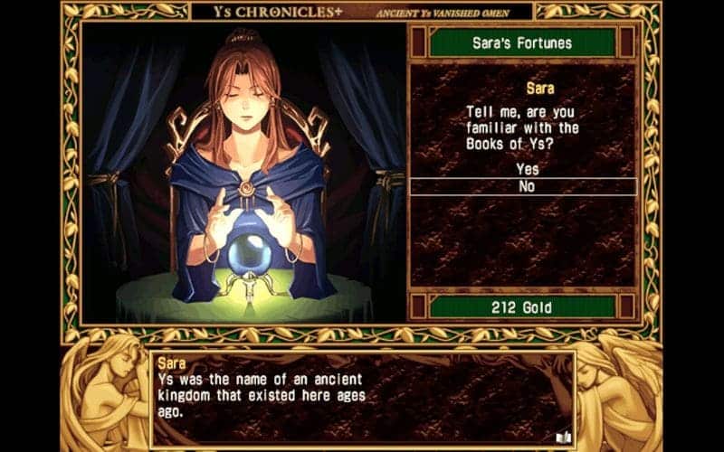 Screenshot of Ys 1: Ancient Ys Vanished