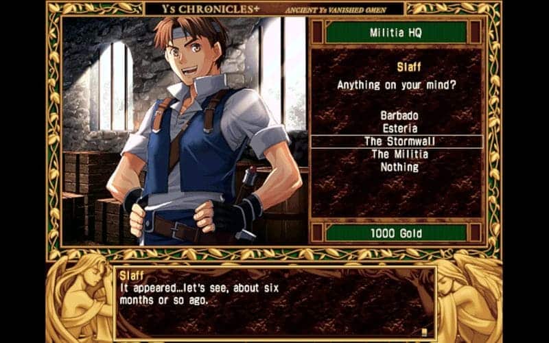 Screenshot of Ys 1: Ancient Ys Vanished