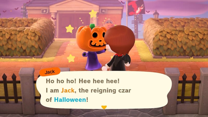 animal crossing new horizons jack halloween