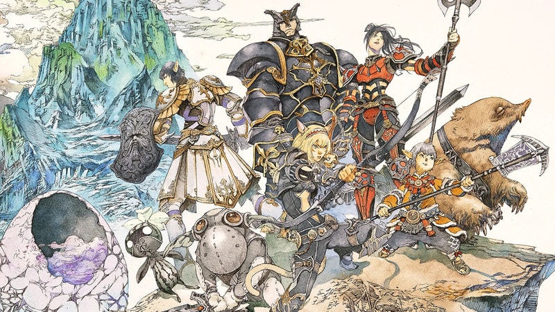 Promotional art for Final Fantasy 11