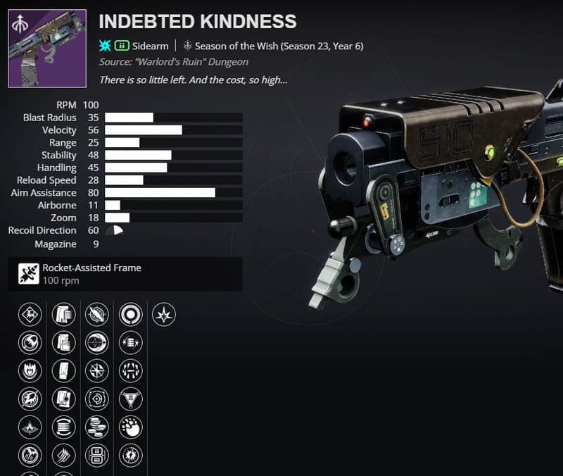 Destiny 2, Indebted Kindness