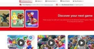 Nintendo eShop Homepage