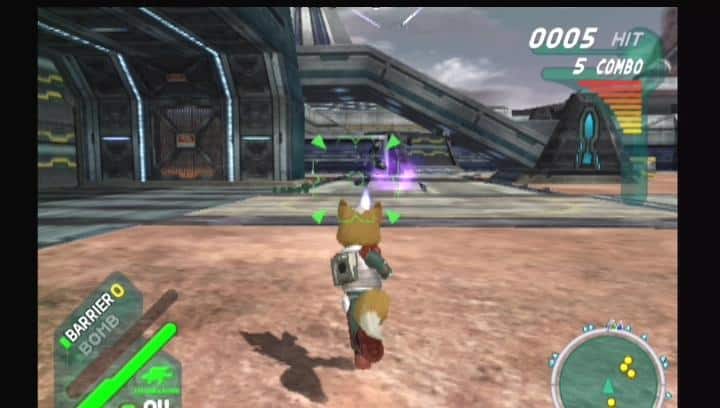 Star Fox: Assault on GameCube