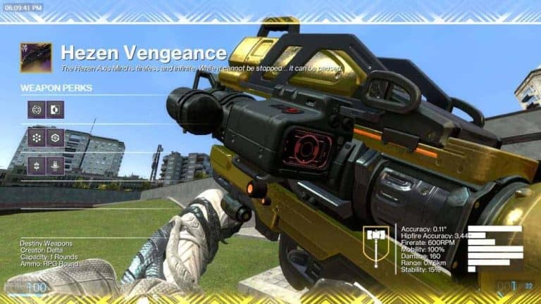 Destiny 2 Hezen Vengeance